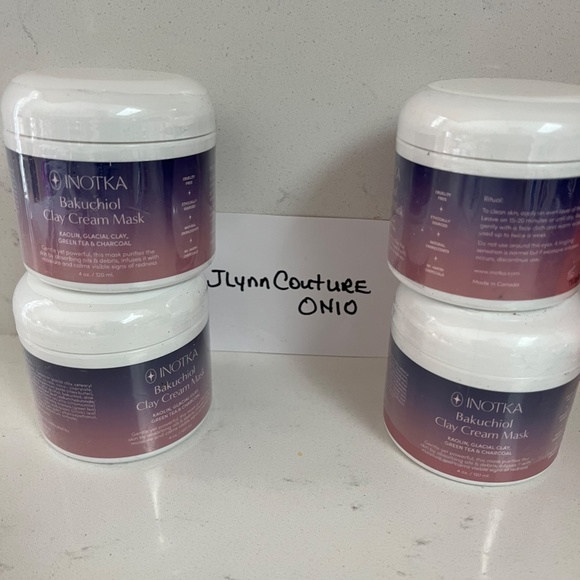 New Inotka Bakuchiol clay cream mask, Anti-aging mask, purify skin powerful - Picture 4 of 4